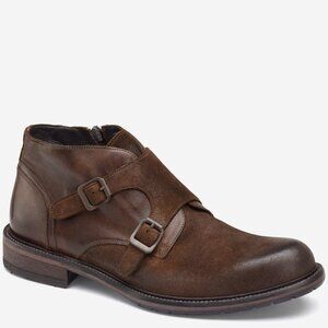 Johnston & Murphy Lofting Double-Buckle Monk Strap Chukka Ankle Boot 11